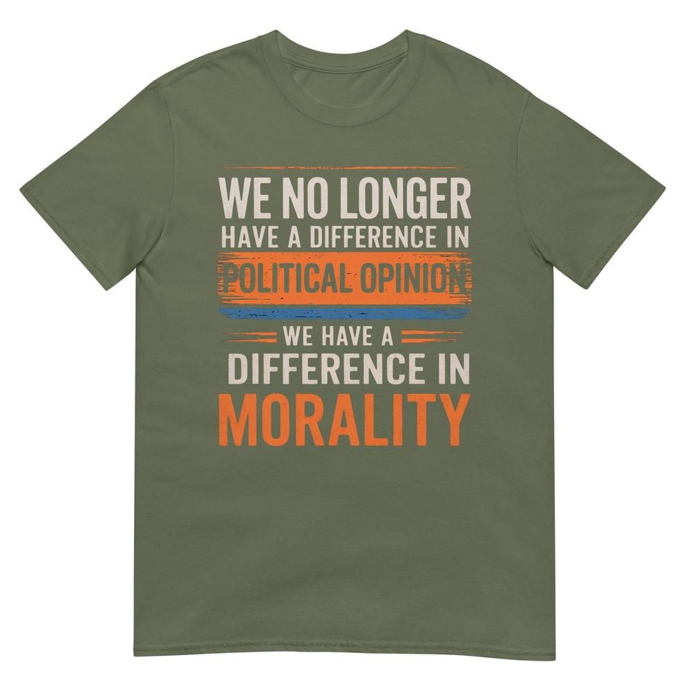 We No Longer Have A Difference In Political Opinion Vintage TShirt