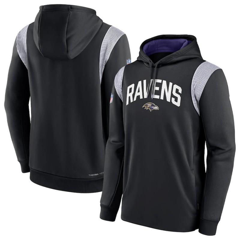 Mens NFL Football Hoodie Athletic Paneled Pullover Sweatshirt Team Sportswear