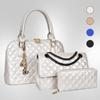 Женская сумка новая мода трехкомпонентная сумка-ракушка бриллиантовая цепочка на одно плечо кроссбоди сумочка маленькая квадратная сумка мода