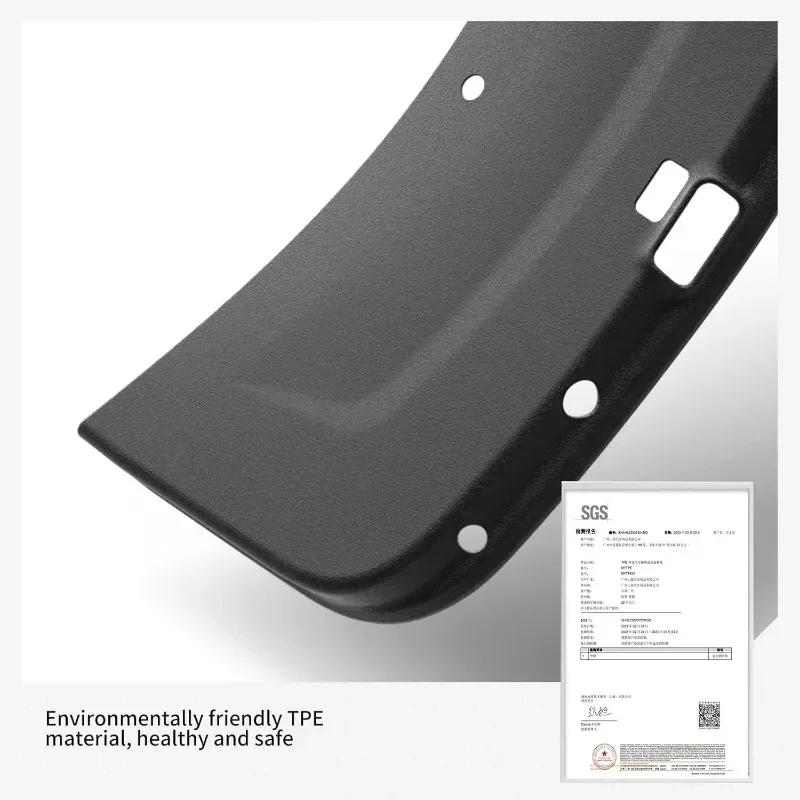 Коврик на заднюю дверь багажника для 2026 2025 Tesla Model Y Juniper Защитный коврик для спинки заднего сиденья Защитный коврик для груза Защитная накладка из ТПЭ