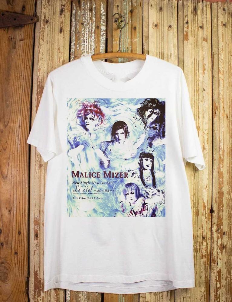 Винтажная коллекция Malice Mizer Все размеры C22.74 Унисекс Футболка