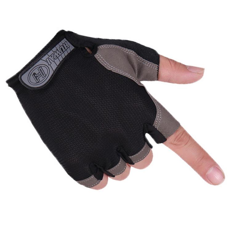 Summer Half Finger Gloves for Men and Women Sun Protection Non Slip Breathable Mountaineering Outdoor Sports Fitness Bicycle Cycling Gloves