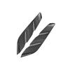 For Hyundai IONIQ 6  + Car Rear Fog Lights Lamp Strips Trim Cover Stickers Rear Bumper Spoiler