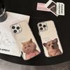 Niche cute face masks for cats and dogs16Applicable iPhone17promax Apple11Couple15Mirror phone case12