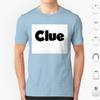 Футболка Clue Хлопок Мужская Женская Печать DIY Clue Cluedo Игра Clue Настольная игра Clue Фильм Clue Тайна Тайны Тайны Убийств 80-е