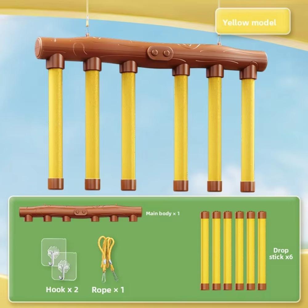 Parent-Child Challenge Falling Sticks Game Exercise Prop Eye And Hand Grabbing Stick  Creative