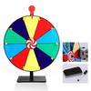 Big Turntable Prize Wheel 12 Inch with Stand Spinning Roulette Wheel for Carnivals Trade Shows Dry Erase Marker Eraser