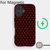 Luxury Clmj Colorful Mini Star Dot Phone Case for iPhone 17 16 15 14 13 12 11 Pro Max Plus Air Magnetic Double-layer Back Cover