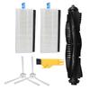 Replacement Parts for 360 S6 Robot Vacuum Cleaner Main Brush and Filters