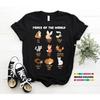 T Shirt Foxes Of The World Cute Fox Fans Birthday Funn