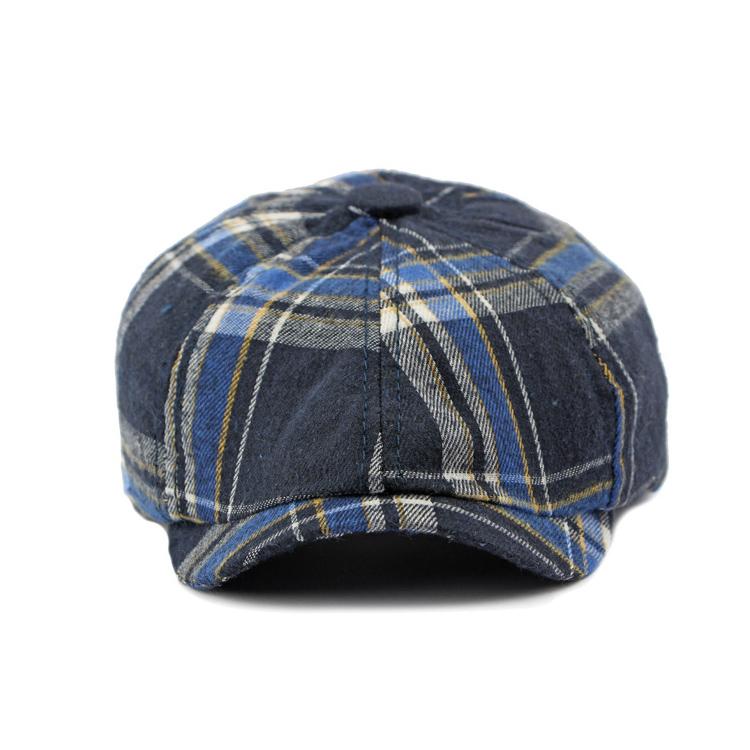 Мужская восьмиугольная шляпа, британская винтажная шляпа газетчика