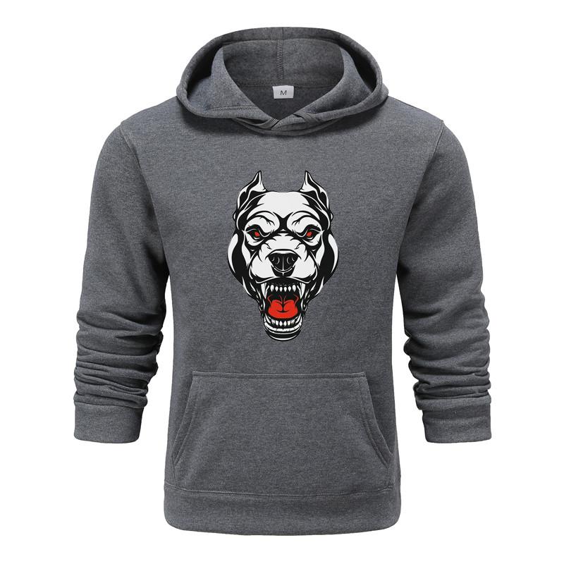 Осенне-зимняя новая персонализированная одежда с принтом волка и животных для мужчин и женщин, толстовка с капюшоном для любителей, пуловер, спортивная толстовка для бега