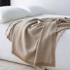 Nordic Minimalist Knitted Summer Nap Air-Conditioning Throw Blanket Bed Tracker Drape Yarn Blanket Sofa Throw