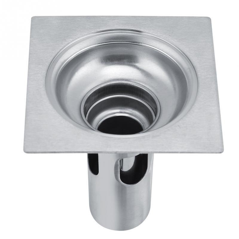Утолщенная нержавеющая сталь для дома, ванной, душа, кухни, анти-запах, сливная решетка для мусора