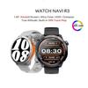 Navi R3 Смарт-часы для мужчин GPS-карта бег темп высота 3ATM водонепроницаемый AOD-дисплей Amoled экран Bluetooth Звонки Smartwatch