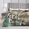 Meerkat 012 Blanket Soft Warm Flannel Throw Blanket Cover for Bed Living Room Picnic Travel Home Sofa