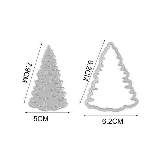 Christmas Tree Metal Cutting Dies DIY Scrapbooking Paper Cards Craft Stencil