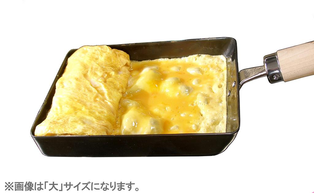 River Light Kiwami JAPAN Утюг для жарки Tamagoyaki Азотирование IH Rust Сделано в Японии J1613 Сковорода, Маленькая, Нитрид, Обработка, Совместимость, Устойчивость,