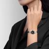 BUREI Women's Watch Analog Quartz Japanese Battery Waterproof Lightweight Slim Cute Fashion Simple Black Leather Belt Commute Business Casual Mother