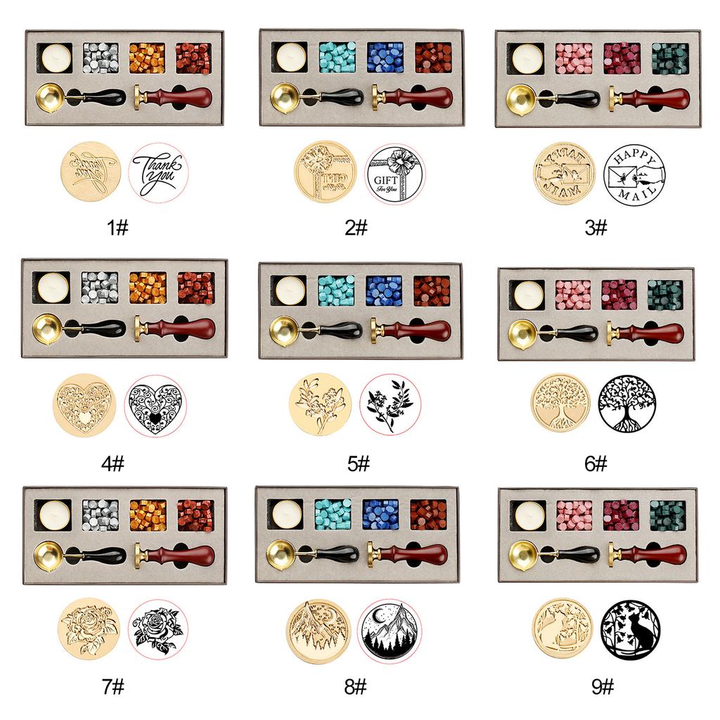 Ретро буквы сургучная печать набор штампов ручной работы DIY конверт печать праздничный подарок