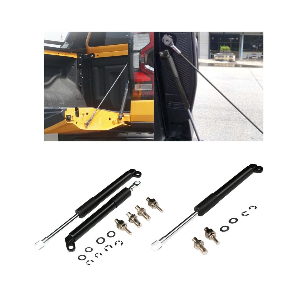 Rear Truck Tailgate Assist Shock Damper for Ford Ranger T9 XL XLT XLT Wildtrak 2022-2023+ Truck Tailgate Assist Shock Struts Kit