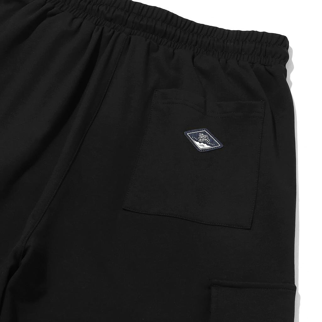 INTERCREW Volume Cargo 3/4 Jersey Shorts Black Ita2Rm04Abk