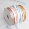 Романтичные и уютные двухсторонние ленты из полиэстера 1,5 см, заколки для волос, аксессуары для волос, материалы для плетения бантов, высококачественная матовая лента