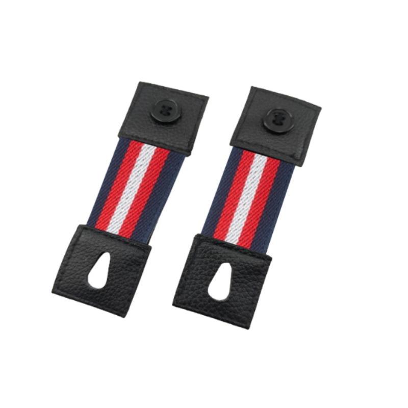 Регулируемые эластичные повязки на рукава рубашки с нескользящими держателями манжет - Застежка на фиксированную пуговицу для мужской формальной и повседневной одежды