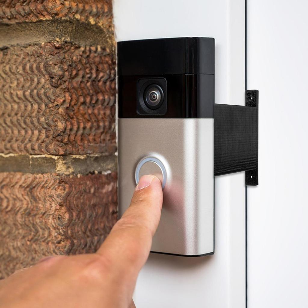 Ring Doorbell Extender Mount Wall Installation Bracket Video Doorbell Extender for Better Viewing Angle Security Camera Holder