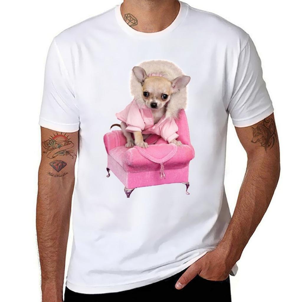 Chihuahua TShirt Breathable Basic Cotton TShirt