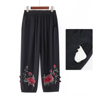 Женские свободные брюки-капри прямого кроя Datang Furen