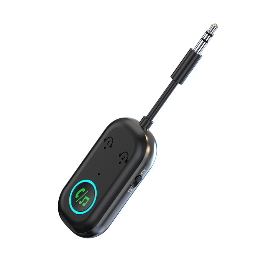 BR08 Bluetooth 5.3 Автомобильный AUX-ресивер 3,5 мм аудиоадаптер