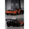 1/24 Lambos Essenza SCV12 Alloy Sports Car Model Diecast Sound Super Racing Lifting Tail Hot Car Wheel for Children Gifts