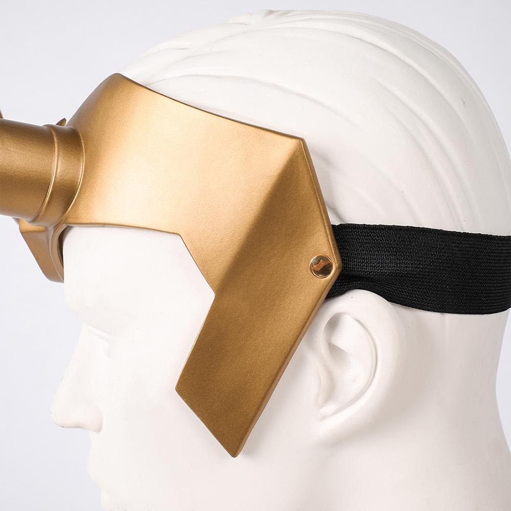 Bulex Lady LOKI Mask Superhero Sylvie Movie Cosplay Costume PVC Adult Helmet Props Halloween Women Mask Accessories Props
