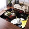 Японское Аниме Тетрадь Смерти Кира Коврики для пола Квадратные Ковры для Спальни Гостиной Домашнее Украшение Коврики Мягкий Бархатный Коврик Область
