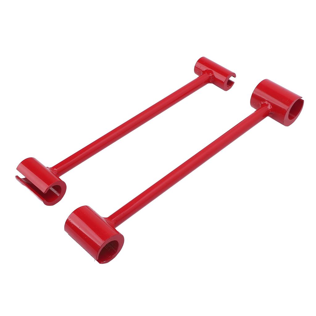 2Pcs Door Hinge Gap Adjusting Wrench Stainless Steel Portable Double Headed Door Hinge Spanner Repair Tool