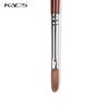 kads 6 # акриловая кисть для ногтей Kolinsky Sable, полигель для ногтей, кисть для наращивания ногтей, круглая плоская головка, красная деревянная ручка, кисти для геля для дизайна ногтей, инструмент