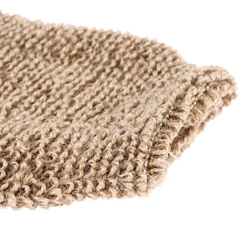 2шт пилинг отшелушивающие перчатки щетка для душа пальцы банное полотенце скраб для тела перчатки