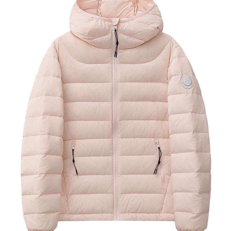 Light and thin hooded short cotton clothes women's simple version winter warm jacket multi-color women's clothing mixed batch