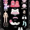 19 см Милая Аниме Кукла Полный Набор с Одеждой OB11 GSC DIY Игрушки для Переодевания