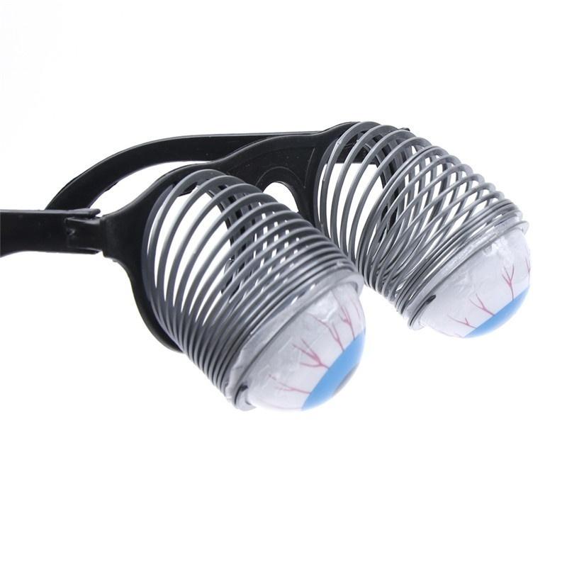 Halloween Pop Out Eye Dropping Eyeball Glasses Horror Masquerade Scary Eyes Glasses Party Prank Funny Joke Toy