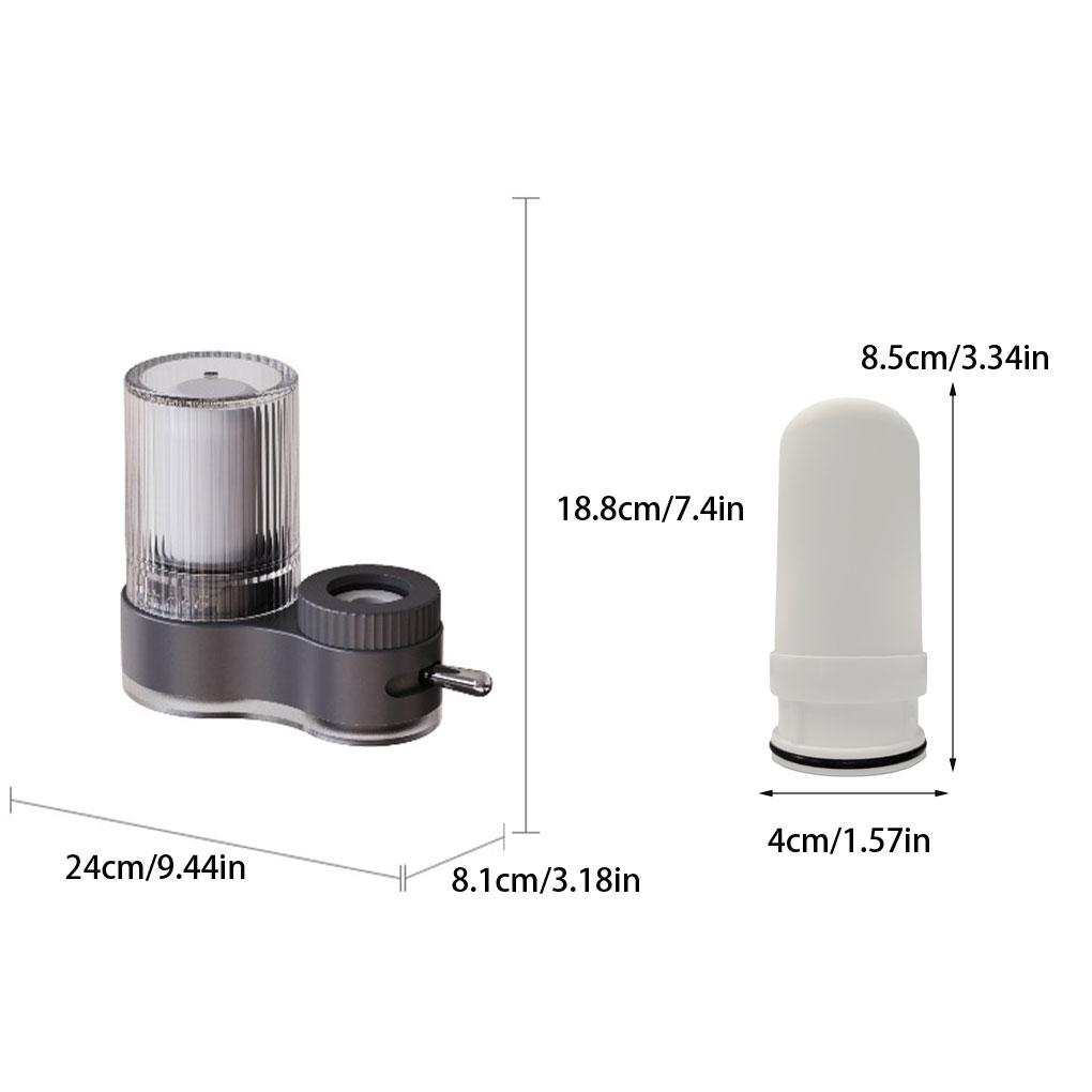 Фильтр для воды из 7-слойного композитного картриджа удаляет песок, хлор, тяжелые металлы, фильтр для воды для крана