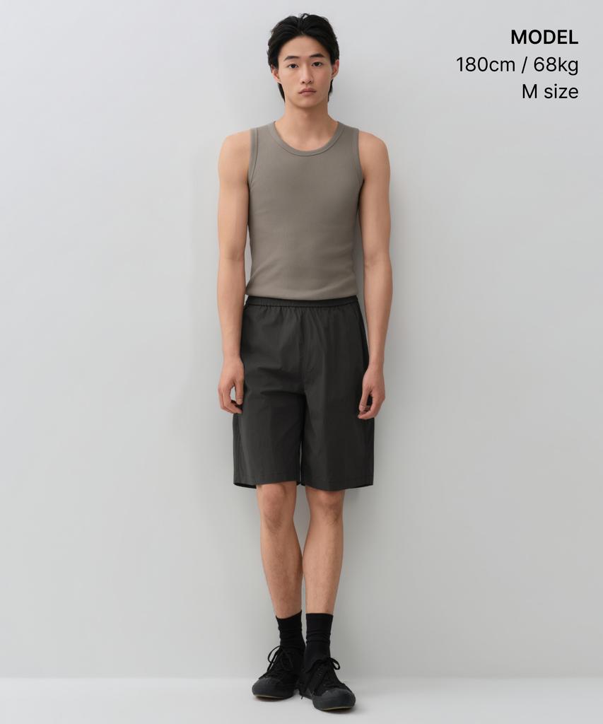 MUSINSA STANDARD [Cooltandard] Essential Tank Top [Taupe]