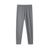 Yiershuang Men's High-Waist Fleece Thermal Leggings