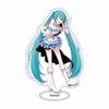 Miku Hatsune Miku Snow Miku Anime Acrylic Stand Figure Clear Display Birthday Gift 2D Anime Merchandise