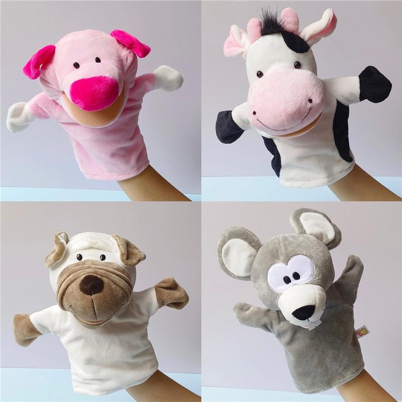 Подставка для пальчиковых кукол в виде животных для языковых зон детского сада и кукольного домика