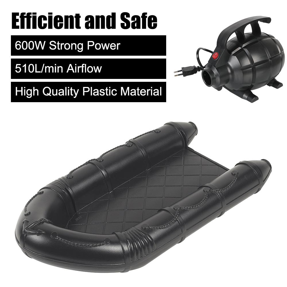 Портативный электрический воздушный насос для дома, бытовой, для кемпинга, многофункциональный инструмент, инструмент для надувания воздушной кровати, 220 В, 600 Вт, воздушный компрессор, вилка ЕС/США