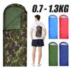 0.7-1.3kg Outdoor Sleeping Bag Autumn Winter Spring Indoor Keep Warm Hoodedsleeping Bag Travel Camping Gear Hiking Rest Cover