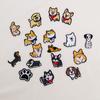 for Clothes Corgi Dachshund Corgi Apparel Decoration Iron On Clothes Embroidery Dog Pattern Appliques Patches Sewing Fabric