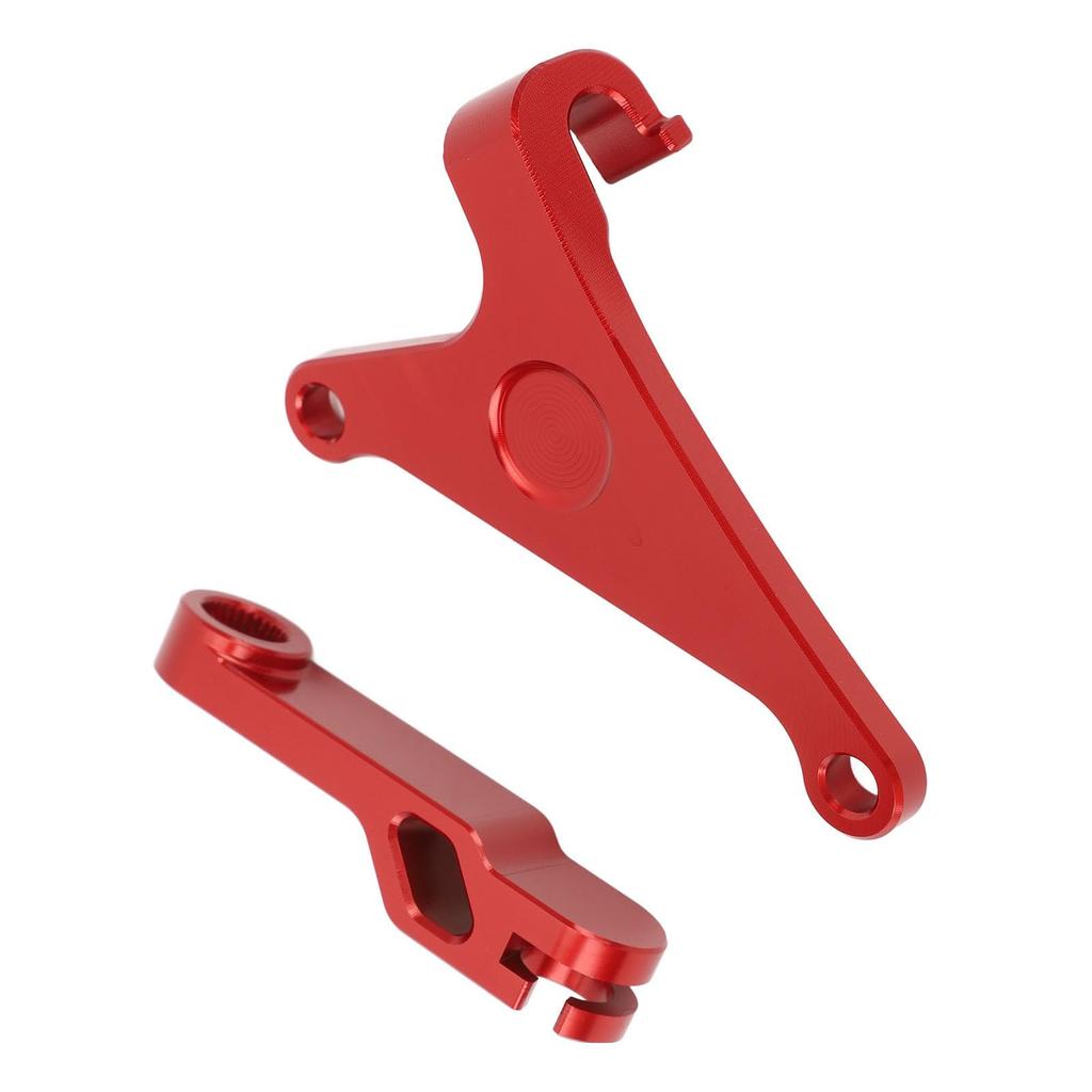 Clutch Arm Extension Lever Bracket for MT-07 2018-2022 Aluminum Alloy Clutch Arm Lever Bracket for Tenere 700 XTZ700 2019-2024 (Red)